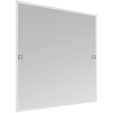 Bild von Insektenschutz Basic Rahmenfenster, Spannrahmenfenster, Fliegengitter Fenster, Selbstbausatz 100 x 120cm, weiß,