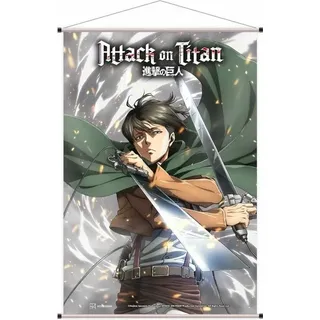 Sakami Sakami, Levi Ackerman Wandteppich 90x60 cm - Multicolor