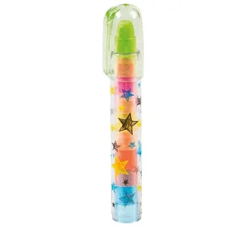 Brunnen 102988701 Radiergummi Steckstift Fun Collection, 5 Farben, 1 Stück