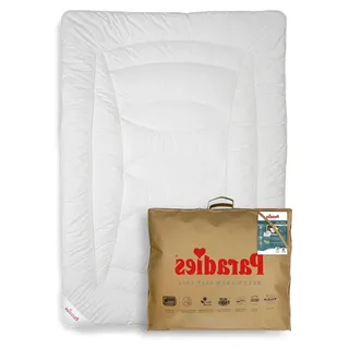 Ganzjahresdecke 135x200 cm - Avera Bio Bettdecke aus Lyocell, Steppdecke mit optimiertem Feuchtigkeitstransport