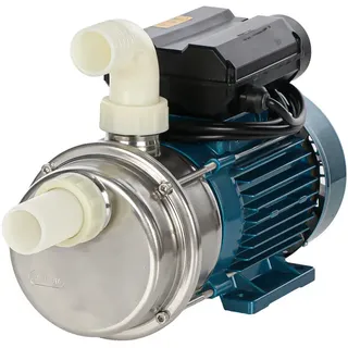Tellarini ALM 40  Elektrische Umfüllpumpe für Öl aus Edelstahl  Gerade + gebogene Nylon-Anschlüsse  230V - Wählen Sie Ihre Anschlüsse!
