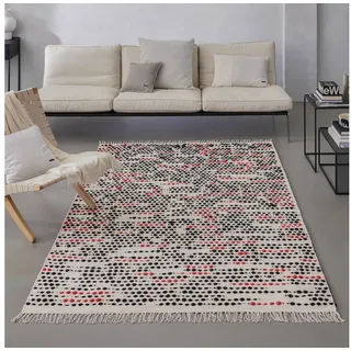 WECON HOME London Red Teppich 140 x 200 cm Beige
