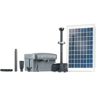 HEISSNER Solar-Teichpumpen-Set 750 L/h