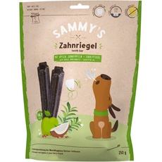 Sammy ́s Zahnriegel | Lecker Duftende Kauriegel für Hunde | Zur Unterstützung der Mundhygiene | 6 x 250 g