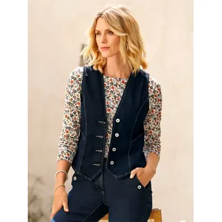 Inspirationen Jeansweste, blau