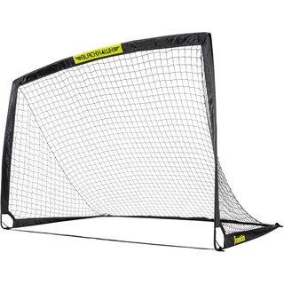 Franklin Sports Blackhawk tragbares Fußballtor, zusammenklappbar, für drinnen und draußen, einfache Aufbewahrung, 1,8 x 1,2 m