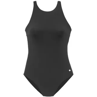 LASCANA LASCANA, Badeanzug mit Schleifendetail im Rücken, schwarz,