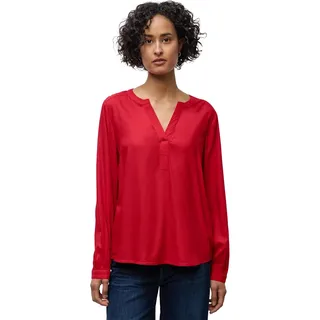 Street One Split Neck Tunika Racing red 38