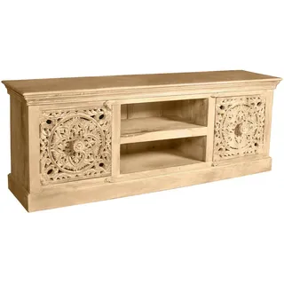 SIT Möbel Lakadee Lowboard 150 cm Beige Holz