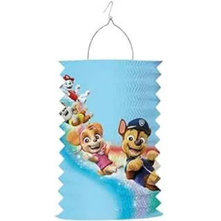 Amscan Drop Lantern Paw Patrol Paper 28 cm, Mehrfarbig, One Size
