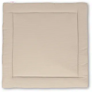 babybay Krabbeldecke 120x120 cm Waffelpiqué, Sand