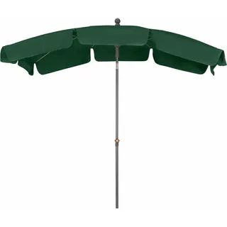 Tropico Mittelstockschirm dunkelgrün 210cm Stahl Polyester UPF50+ Sonnenschirm