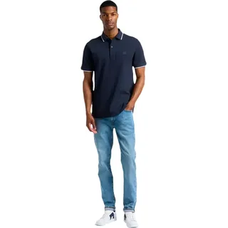 Boss Passertip Poloshirt Herren - Blau