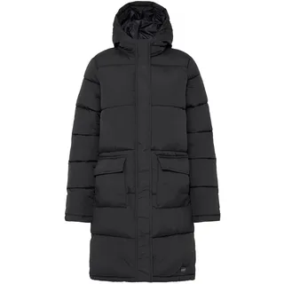 Wintermantel OXMO "Wintermantel OXMinna", Damen, Gr. S, schwarz, Obermaterial: 100% Polyester PES., Mäntel Wintermantel