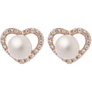 Orphelia Damen-Ohrstecker Perle - ZO-7233/RG
