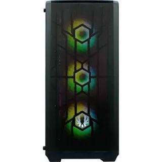 Bitfenix Nova Mesh Se Tg Rgb Turm Mit Fenster Schwarz  Schwarz One Size