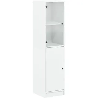 vidaXL Highboard 35 x 142 x 37 cm Weiß