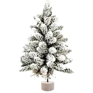 Künstlicher Grüner Weihnachtsbaum Mit Schnee Klein 60 CM Mit Schnee Niedrig