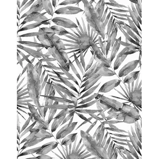 Schöner Wohnen Vliestapete New Delight Floral Weiß-Grau 270 x 212 cm FSC®