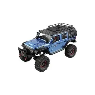 WL Toy Blau (metallic) Brushed 1:10 RC Modellauto Elektro Crawler Allradantrieb (4WD) RtR 2,4 GHz I