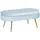 Sitzhocker »Clam«, aus weichem Samtvelours