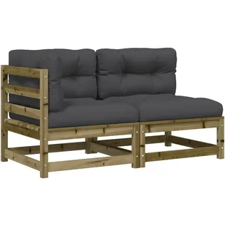 VidaXL 838124, Anthrazit, Holz, 110 kg, Erwachsene & Kinder, 1400 mm, 700 mm - Grau