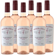 Pinot Grigio Blush Terre Sic. IGT Messer del Fauno Roséwein Sizilien trocken (6 x 0.75l)