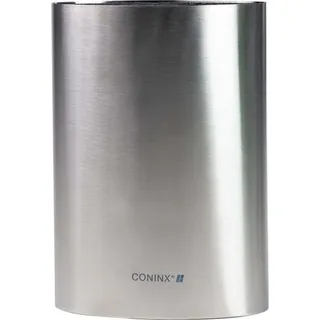 Coninx Messerblock ohne Messer - Messerhalter Universal - Exklusive Messer - Messeraufbewahrung aus Edelstahl von Coninx