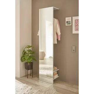 Home Affaire GiRON/CiTY Garderobenschrank 50 x 30 x 200 cm weiß