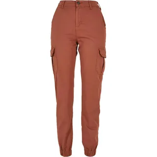 Urban Classics - Cargo-Hose für Damen TN590 (31R) (Terrakotta) - Orange