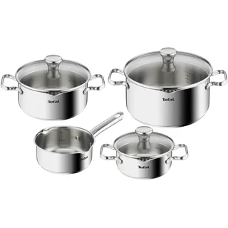 Tefal Duetto Topf-Set 4-tlg. Kochtopf + Stieltopf