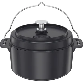 Rösle Dutch Oven Ø 30 cm Gusseisen schwarz