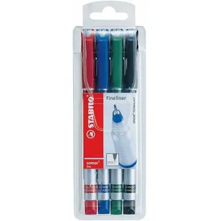 Stabilo SENSOR F 4er Etui Standard