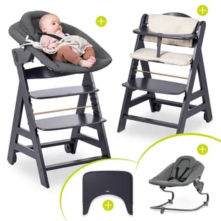 Hauck Beta Plus Dark Grey 5-tlg. Newborn Set - Grau