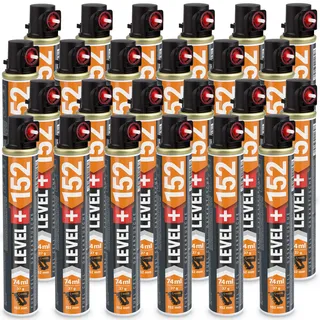 LEVEL+ Ersatzkartusche für Nagler 24 St. 152mm 74ml L+152