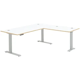 Innostyle Eckschreibtisch MEAGAN Weiß