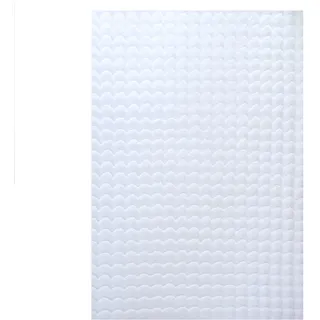 Ayyildiz AMBIANCE 5110 Hochflorteppich 140 x 200 cm Weiß