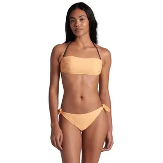 Arena Bandeau-Bikini Damen Braun/Pink/Rosa/Roségold S