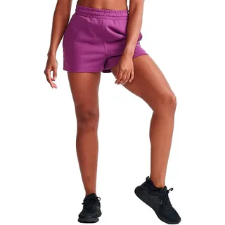 2xu Form French Terry Kurze Hose - Wood Violet / White - M