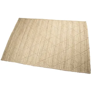 Alexandra House Living Natürlicher Rattan-Teppich, Naturfaser, 160 x 230 cm