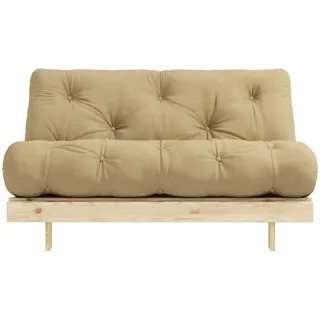 Karup Schlafcouch Baumwolle 2,5-Sitzer wheat beige