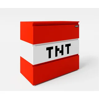 Minecraft Kommode Minecraft ca. 80x76x41 cm - BHT 88x77x42 cm