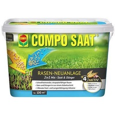 Bild von Rasen Neuanlage Mix Samen und Dünger 2,2 kg