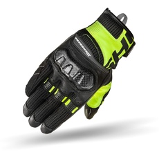 Bild X-BREEZE 2 FLUO, Sommer Herren Mesh Kurze Motorradhandschuhe (Fluo, S)