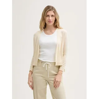 Tom Tailor Knit Open Strickjacke - Champagne - M