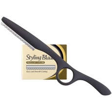 Styling Razor + 10 original Feather Blade Thinning Shaper Friseur Styling Messer. Effiliermesser