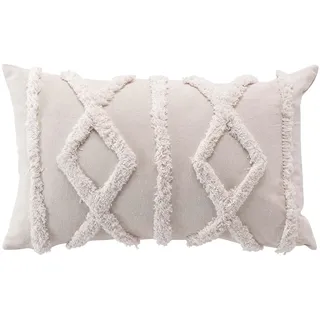 Douceur d'intérieur Safira Kissen 30 x 50 cm Creme