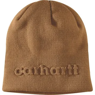 CARHARTT Knit Embossed Mütze Braun