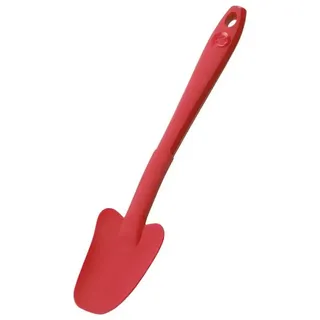 KOCHBLUME Restelöffel S | Premium-Silikon & BPA frei | Hitzebeständig | Spülmaschinenfest | Farbe: rot