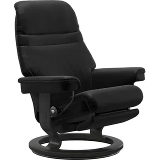 Stressless Relaxsessel , Schwarz , Holz, Leder , Echtleder , Rindleder , Buche , Schichtholz , 79x103x78 cm , Lederauswahl, Relaxfunktion , Wohnzimmer, Sessel, Ledersessel